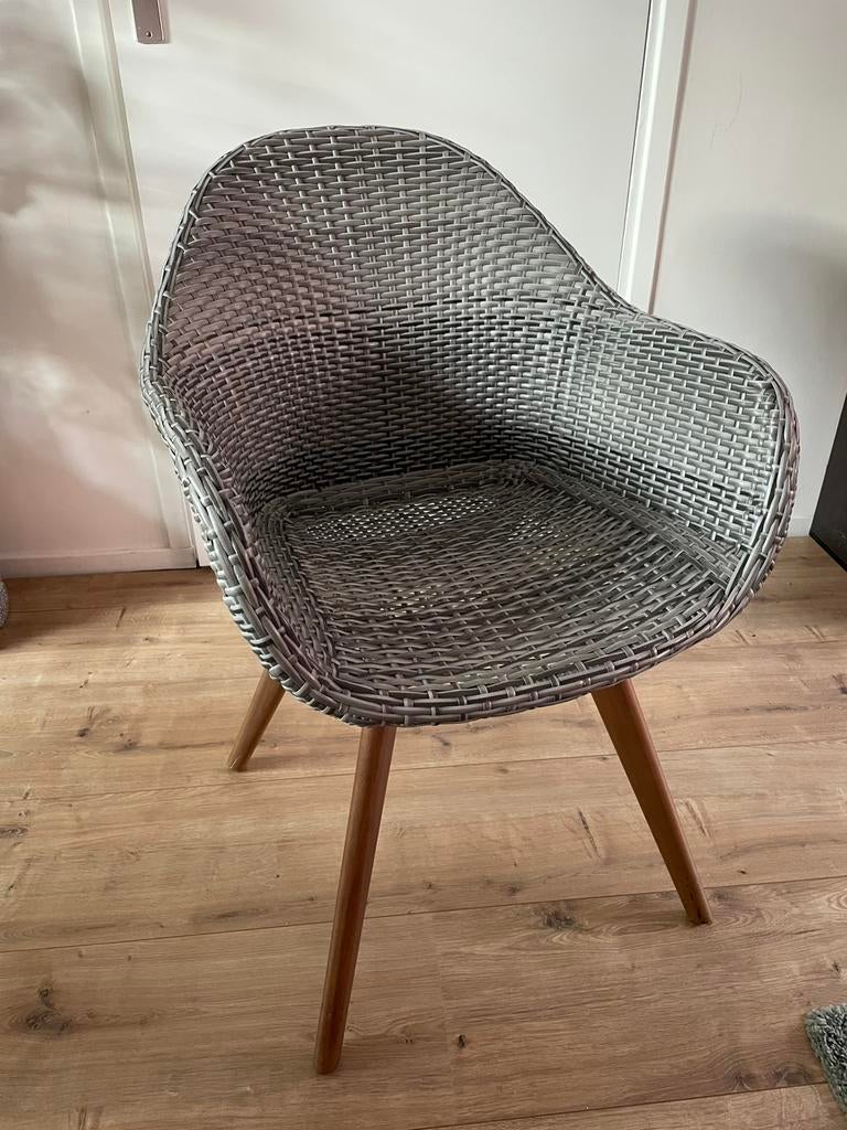 Set van twee stoelen le sud, Ophalen, Zo goed als nieuw, Grijs, Twee