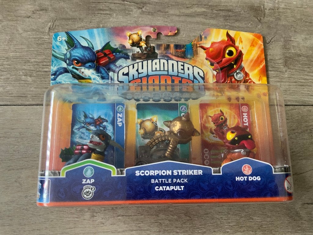 NIEUW in doos - Skylanders Giants Battle pack zap hot dog, Spelcomputers en Games, Avontuur en Actie, Ophalen of Verzenden, Vanaf 7 jaar
