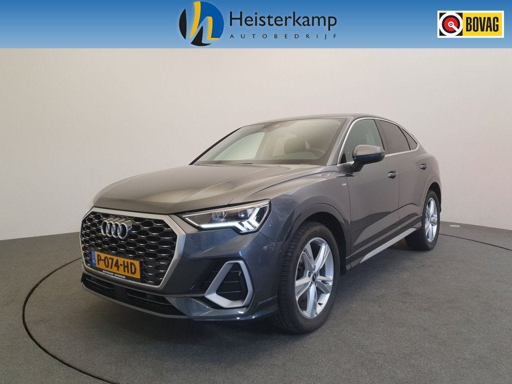 Audi Q3 Sportback 35 TFSI 150pk S-Tronic S-Line Half leder/a, 12 maanden, 4 cilinders, 1505 kg, Bedrijf