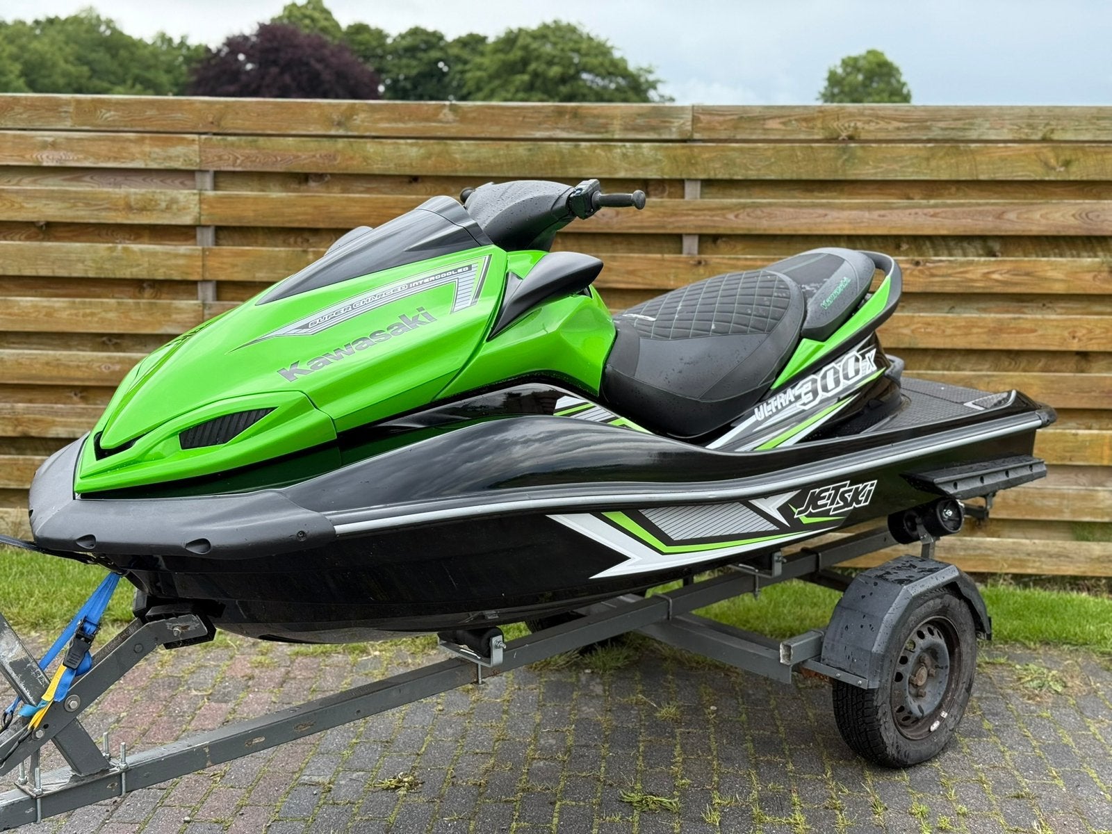 Kawasaki Ultra 300 supercharges / 300PK+ / Trailer / Project, Watersport en Boten, Jetski's en Waterscooters, Ophalen, Gebruikt