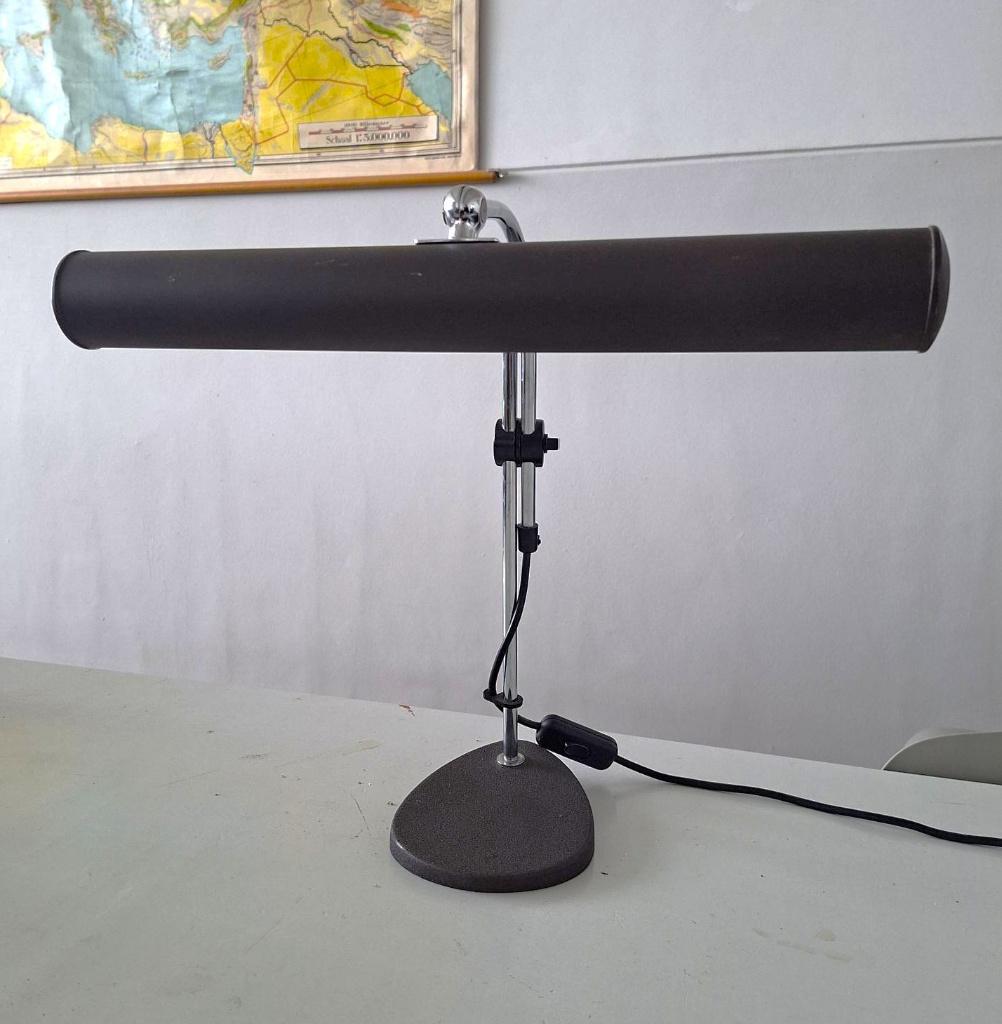 vintage Anvia bureaulamp pianolamp mid century design retro, Ophalen of Verzenden