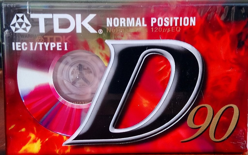 TDK D90 Type Normal position 90 Tape (cassettebandje), Cd's en Dvd's, Cassettebandjes, Overige genres, 1 bandje, Ophalen of Verzenden