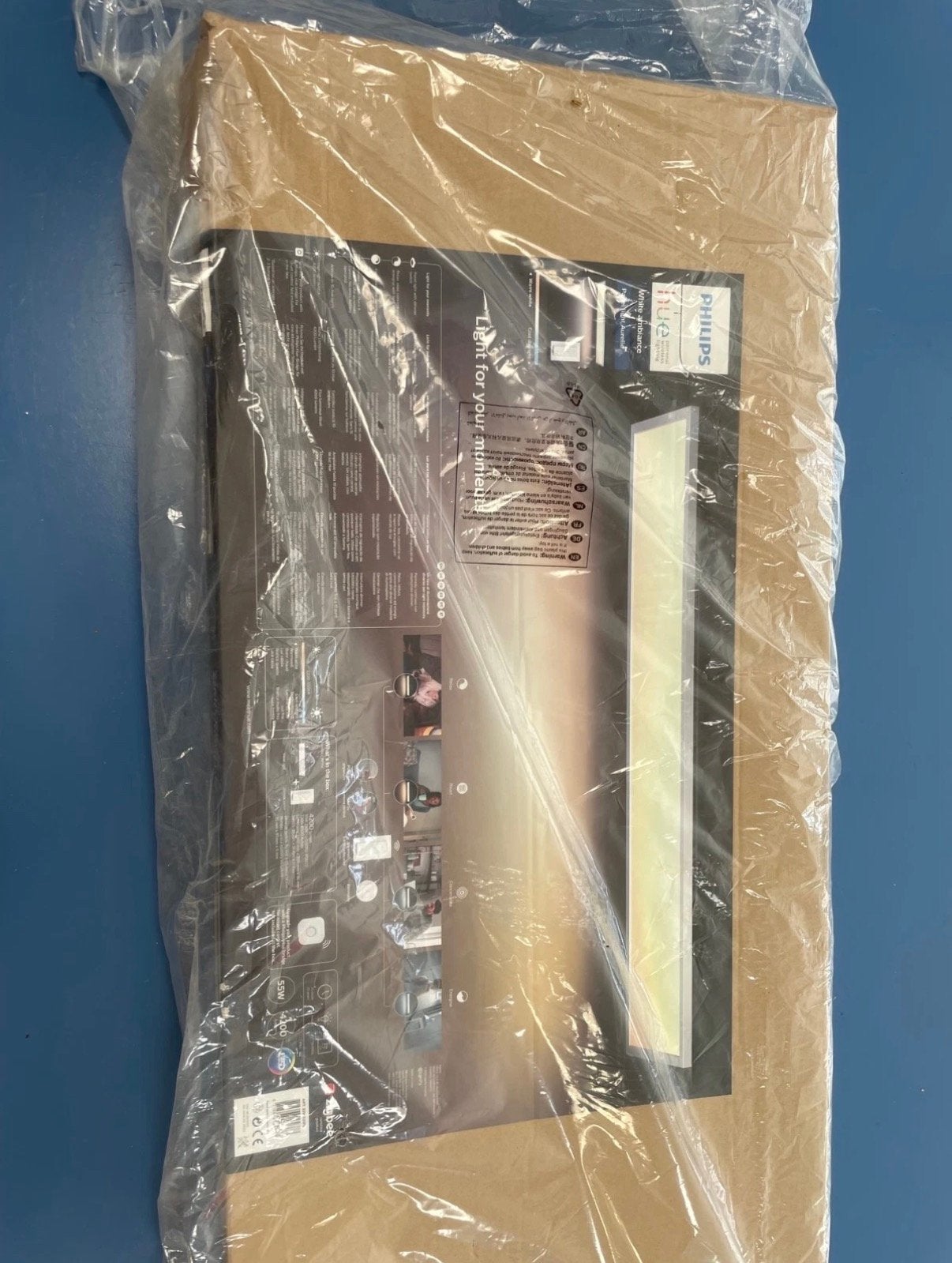 Philips Hue Aurelle Paneel 120x30cm - Smart LED Plafondlamp, Ophalen, Modern, Dimbaar, Overige fittingen