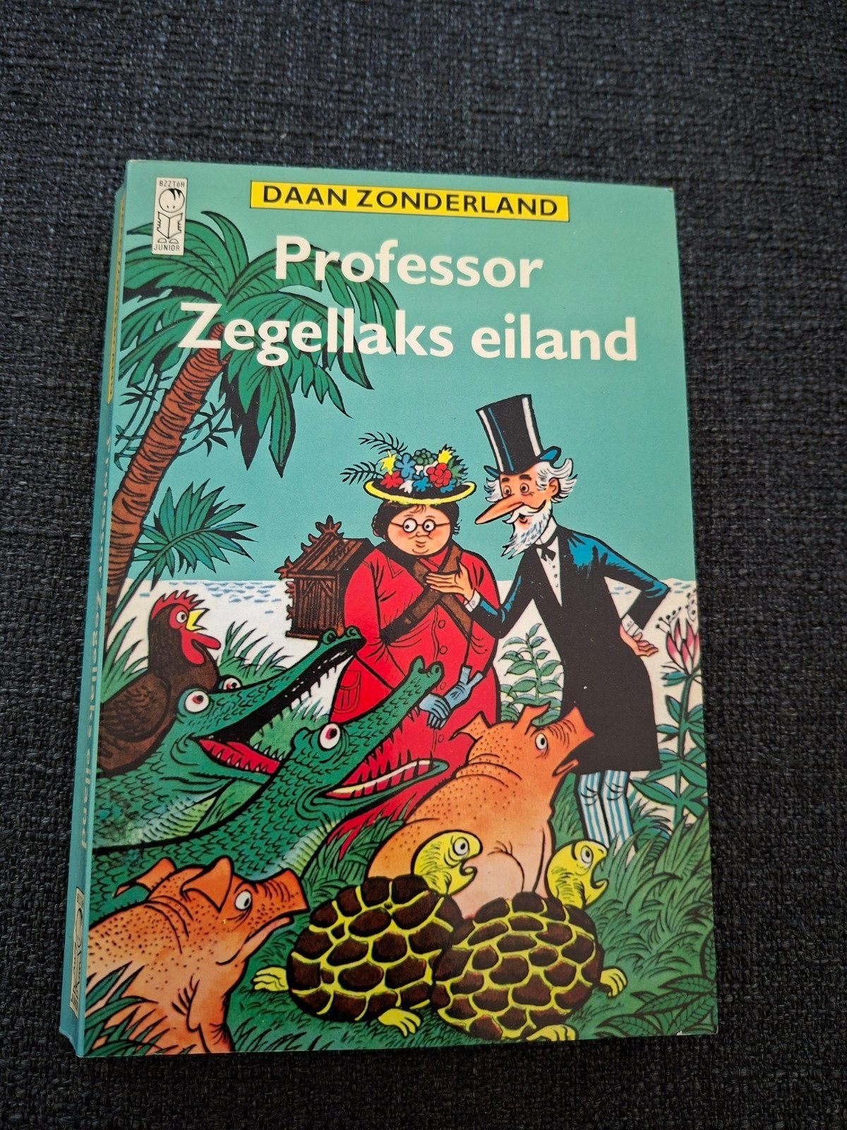 Professor Zegellaks Eiland - Daan Zonderland (Kinderboek), Ophalen of Verzenden, Zo goed als nieuw, Daan Zonderland, Fictie algemeen