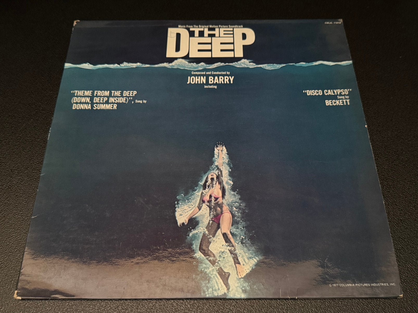 John Barry / Donna Summer - The Deep - LP, Cd's en Dvd's, LP, Ophalen of Verzenden, Zo goed als nieuw, Pop