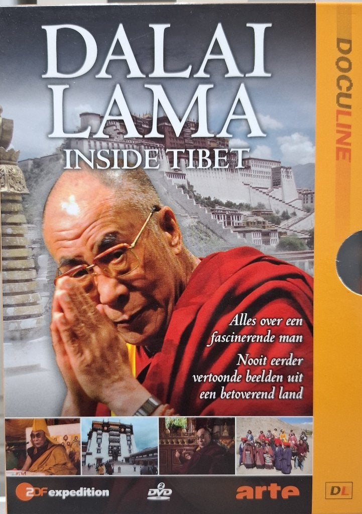 Dalai Lama Inside Tibet - 2 krasvrije dvd's, Achtergrond en Informatie, Spiritualiteit algemeen, Heinrich Harrer, Ophalen of Verzenden
