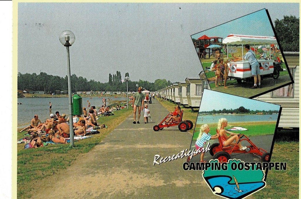 Asten-Ommel. Camping Oostappen, Ophalen of Verzenden, 1960 tot 1980, Gelopen, Noord-Brabant