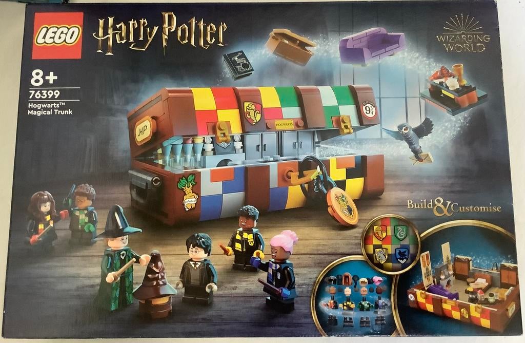 Nieuw LEGO Harry Potter Zweinstein Magische Hutkoffer 76399, Ophalen, Lego, Complete set, Ongeopend/sealed