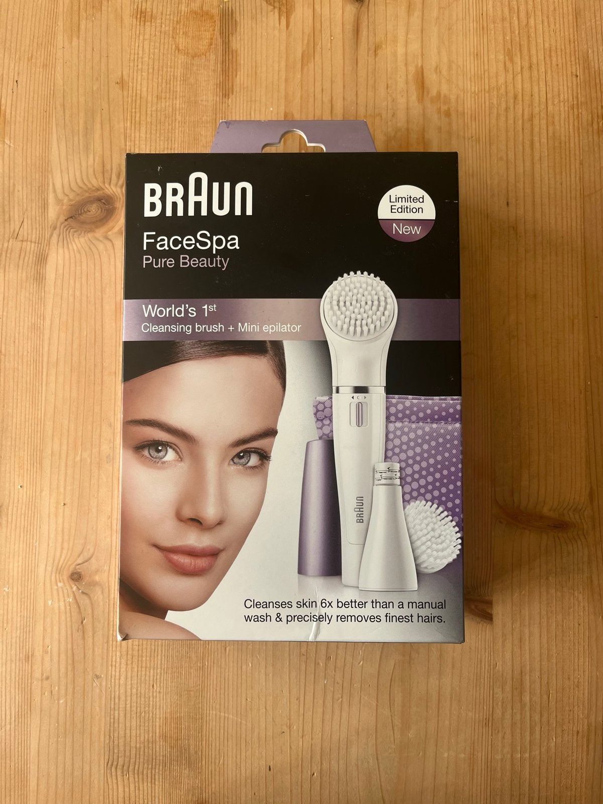 Braun FaceSpa gezichtsreinigingsborstel+ mini-epilator NIEUW, Ophalen, Nieuw, Scheren en Epileren