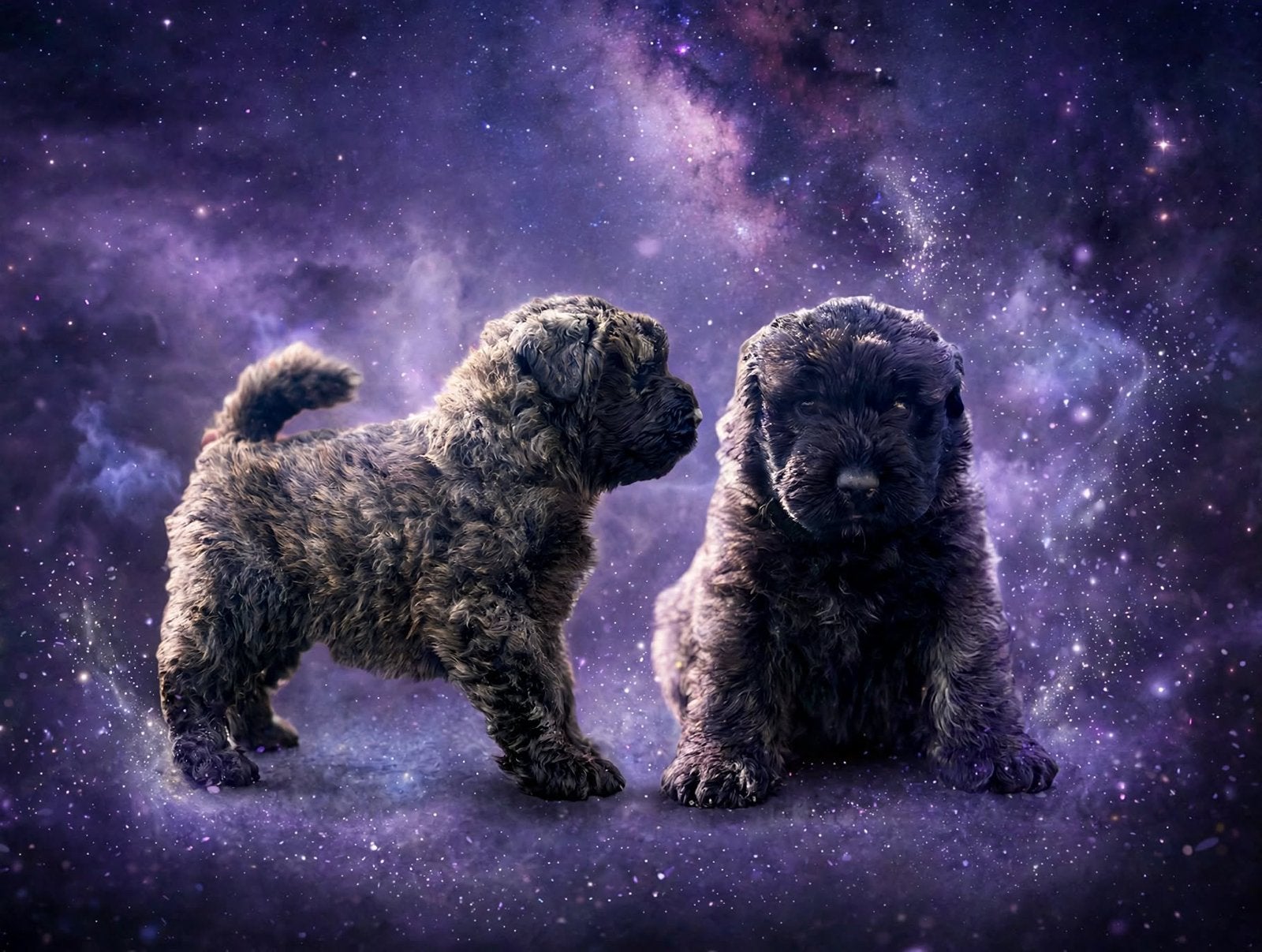 Bouvier pups met FCI stamboom, Bouvier, CDV (hondenziekte), 8 tot 15 weken, Meerdere