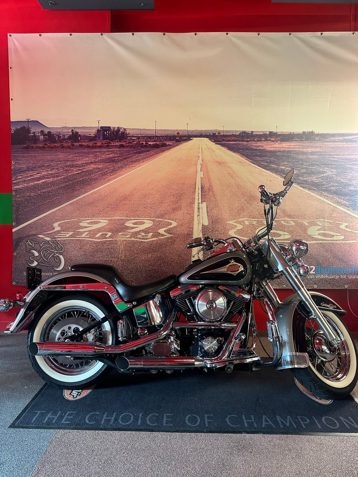 Harley Davidson Heritage softail, 2 cilinders, 1340 cc, Gebruikt, Particulier