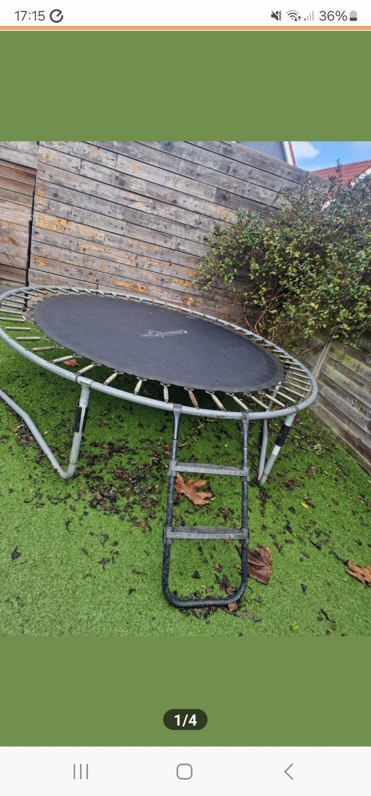 Trampoline - Van Cranenbroek, Ophalen, Gebruikt