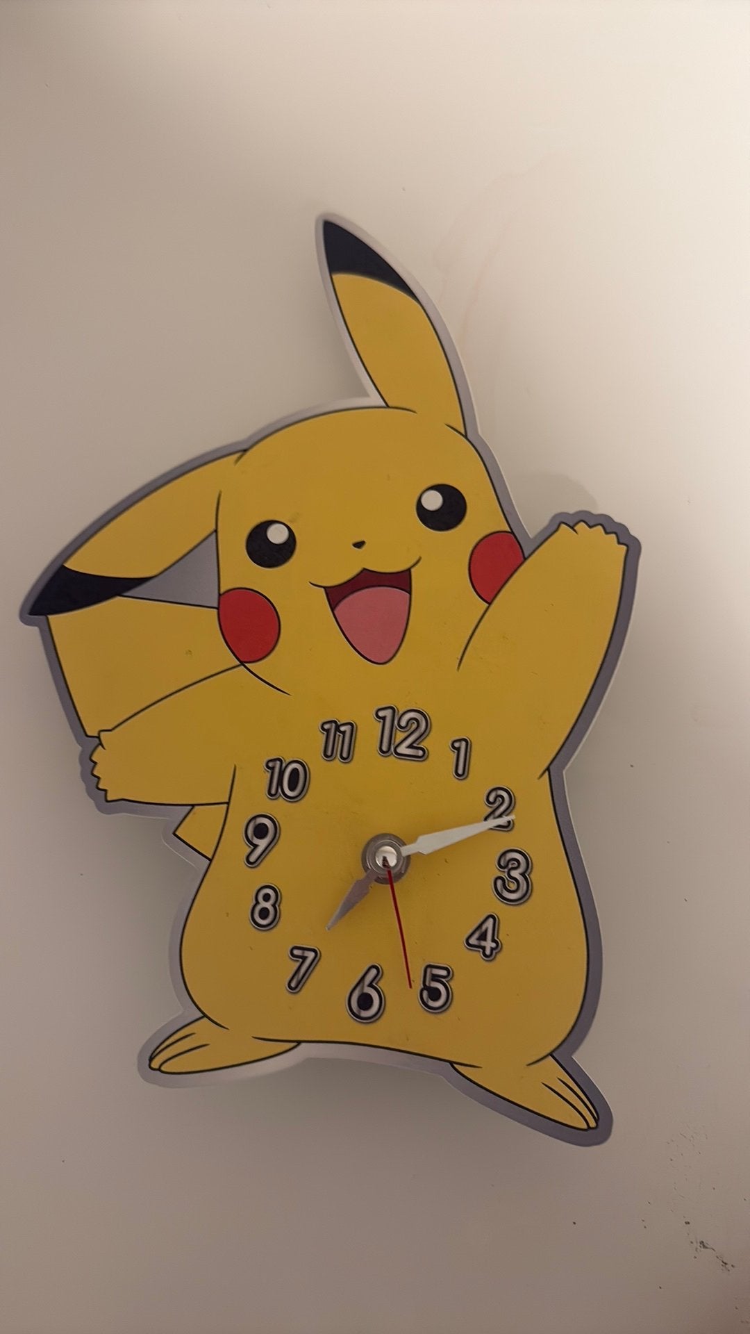 Pokemon klok, Ophalen, Gebruikt, Analoog, Wandklok