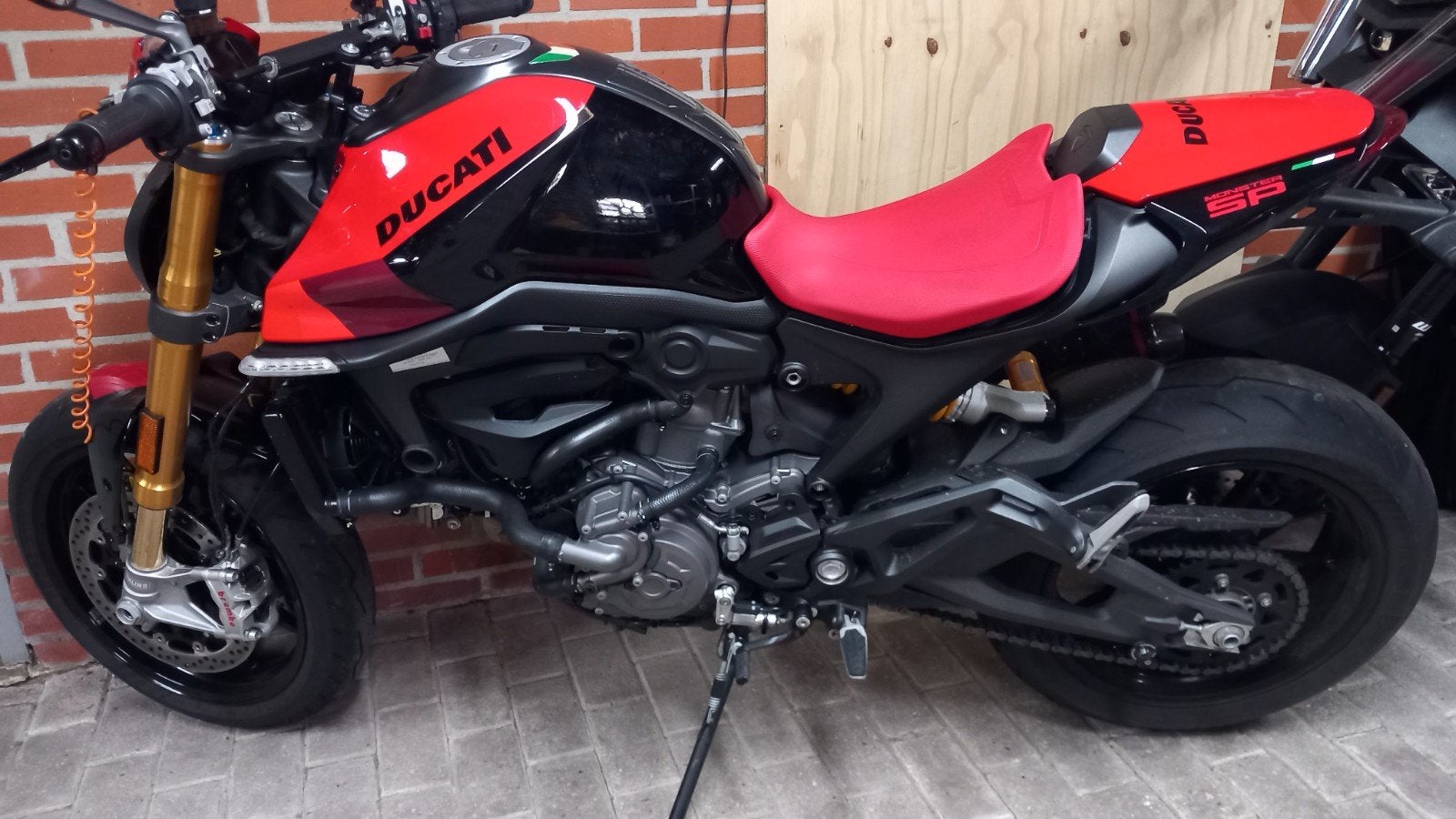 verlaagd zadel voor Ducati Monster, Motoren, Ophalen of Verzenden, Gebruikt