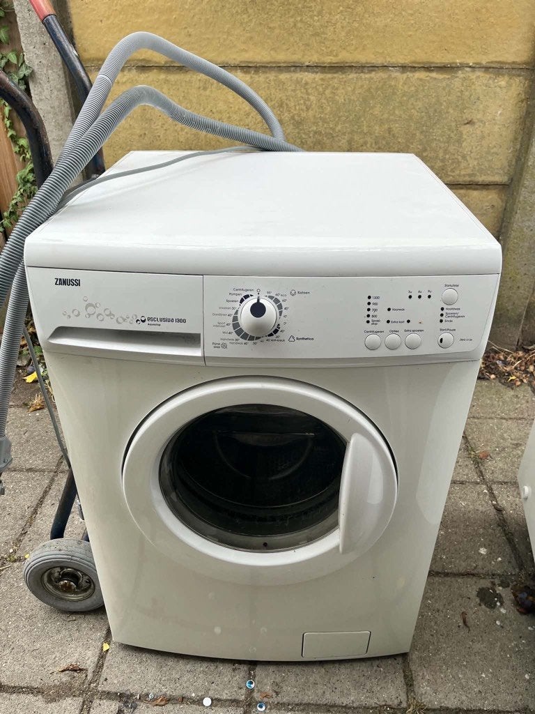 Zanussi Exclusiva 1300 Wasmachine, Witgoed en Apparatuur, Ophalen, Gebruikt, Voorlader, Kort programma