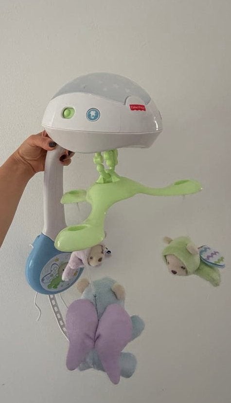 Fisher-Price Mobiel met licht en geluid, Ophalen of Verzenden, Zo goed als nieuw, Mobiel, Met licht