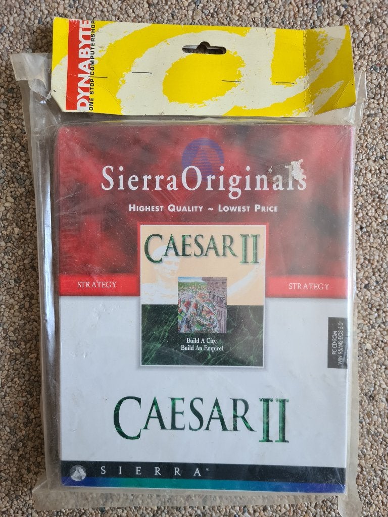 CAESAR II big box NEW, Spelcomputers en Games, Games | Pc, 1 speler, Ophalen of Verzenden, Nieuw, Vanaf 3 jaar