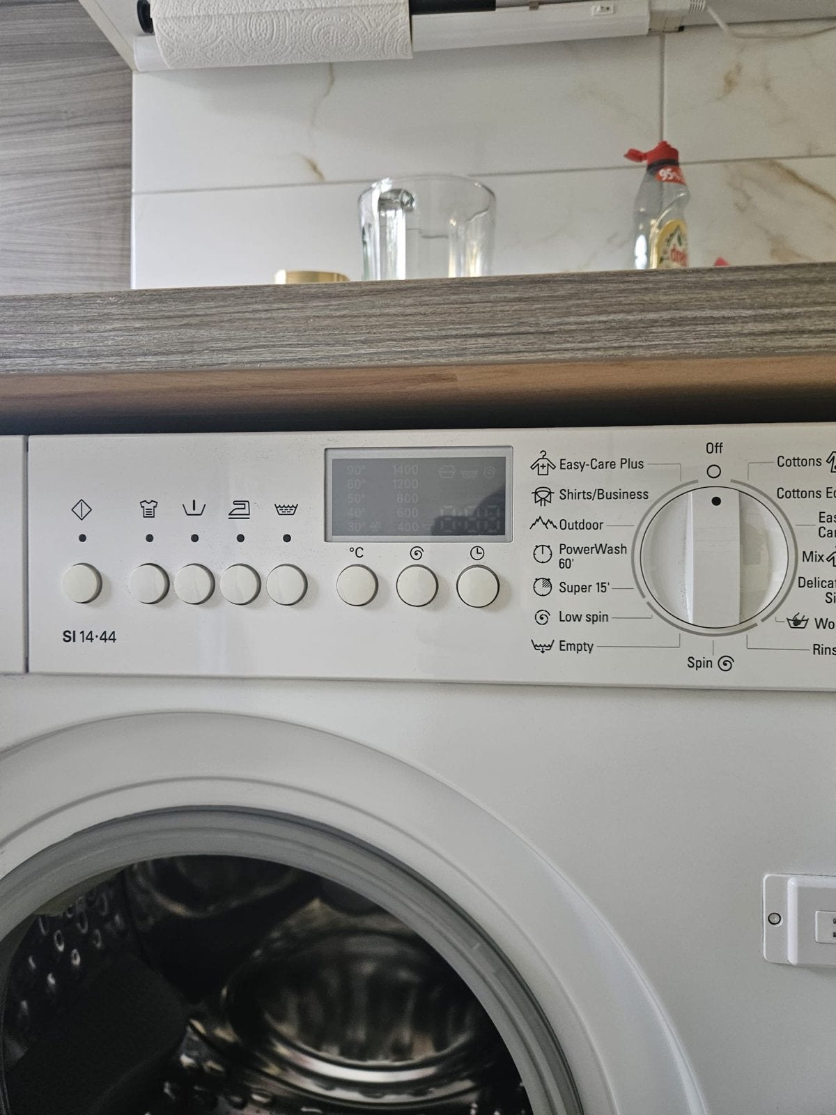 Siemens Inbouw Wasmachine 8 kilo, Gebruikt, Ophalen of Verzenden, Voorlader, Kort programma