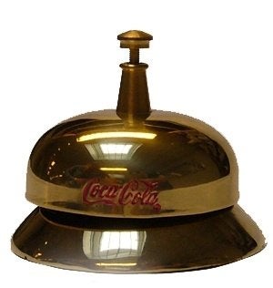 Coca cola service bel Receptiebel, Verzenden, Nieuw, Gebruiksvoorwerp