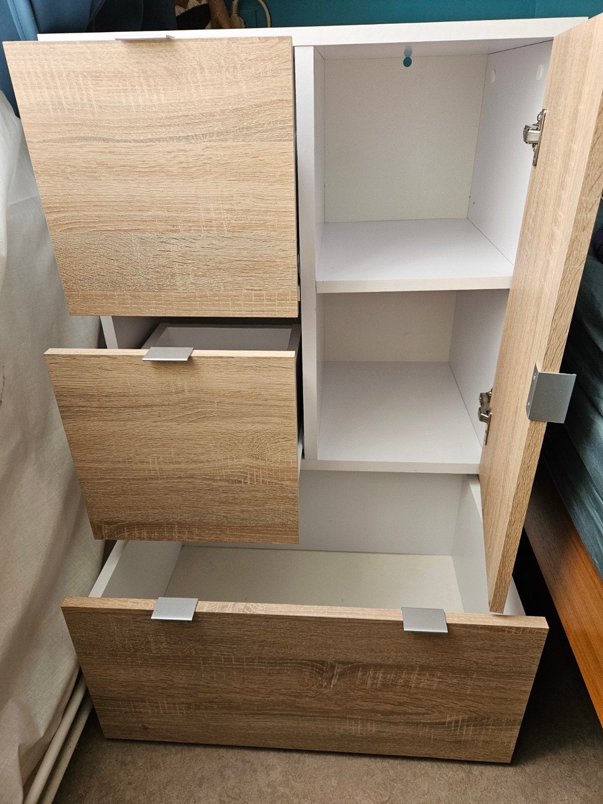 Kast Kastje 3 Lades + plank, Huis en Inrichting, Ophalen, Zo goed als nieuw