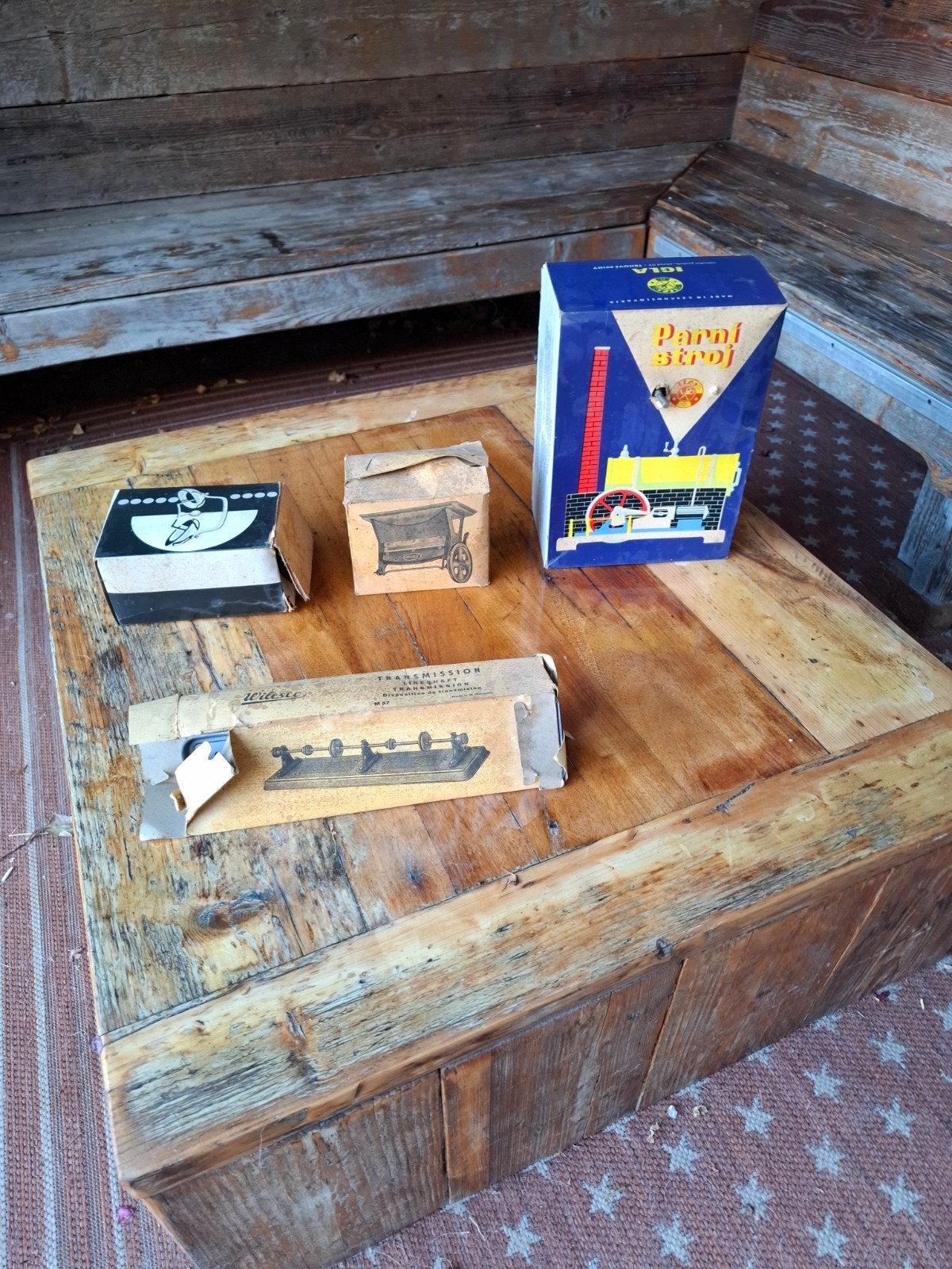 stoommachine met accessoires, Antiek en Kunst, Antiek | Speelgoed, Ophalen of Verzenden