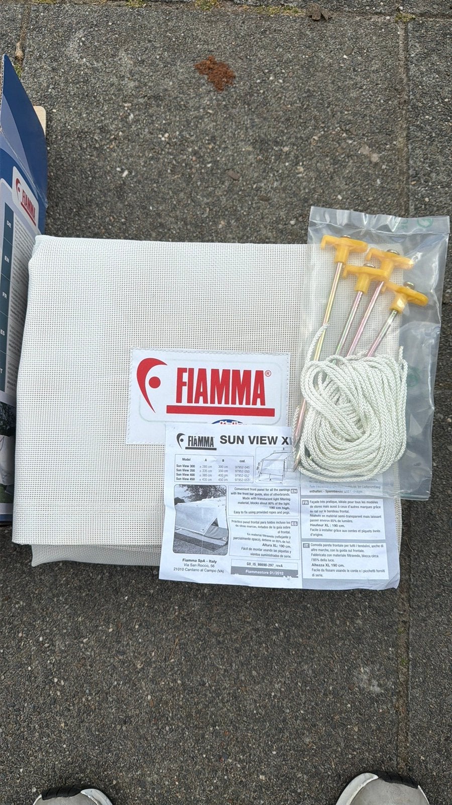 Fiamma Sun View XL, Ophalen of Verzenden, Zo goed als nieuw