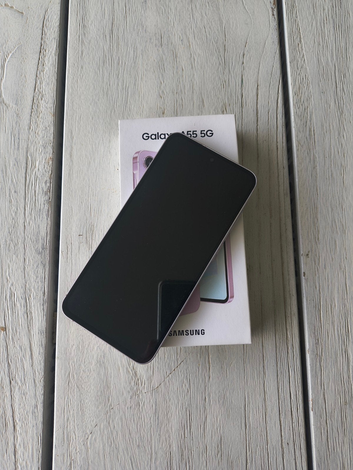 Samsung Galaxy A55 5G - Zeer netjes, Awesome Lilac, Telecommunicatie, Paars, Touchscreen, Ophalen of Verzenden, Zo goed als nieuw