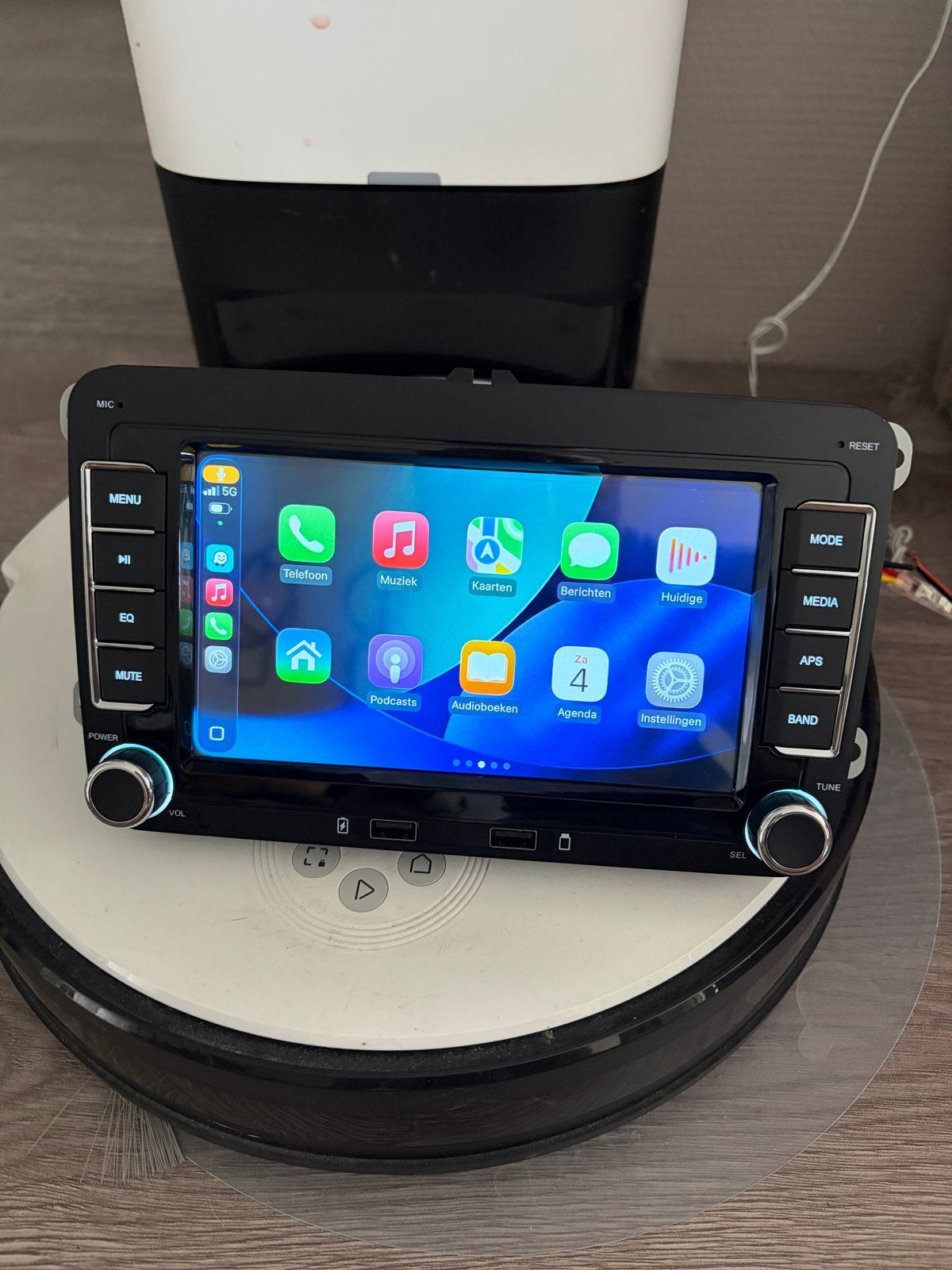 Volkswagen RNS met Draadloos Apple CarPlay & Android Auto, Auto diversen, Autoradio's, Nieuw, Ophalen of Verzenden