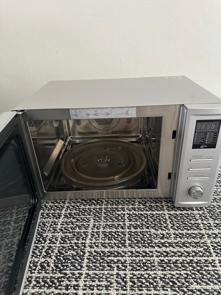 Inventum magnetron en oven in één, Ophalen, Combimagnetron, Gebruikt, Draaiplateau