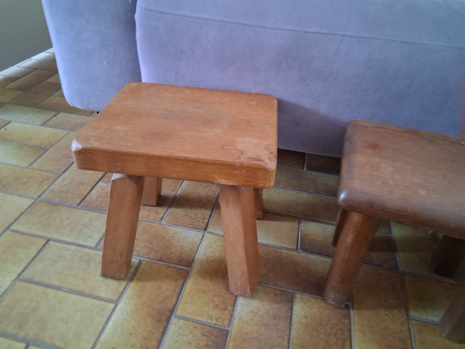 miniset mimiset van 3  of 1 aparte om bij te zette, Ophalen of Verzenden, Hout