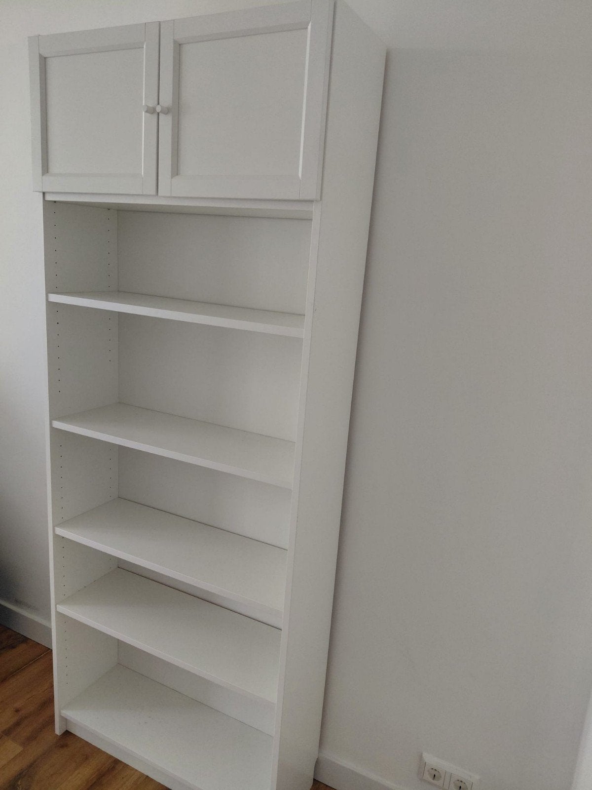 Ikea Billy/Oxberg Boekenkast Wit 80x30x202 cm, Huis en Inrichting, Ophalen