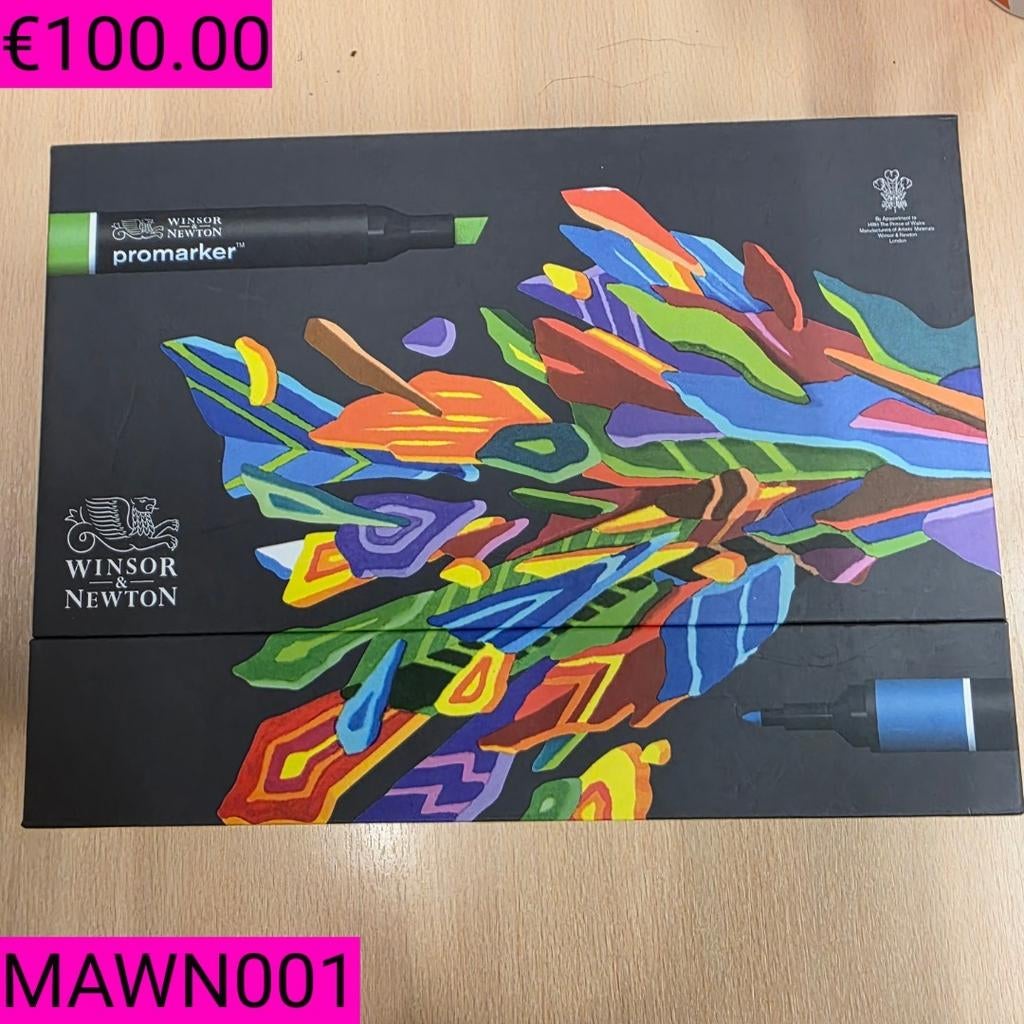 Markers Winsor & Newton 48, Hobby en Vrije tijd, Tekenen, Zo goed als nieuw, Ophalen of Verzenden