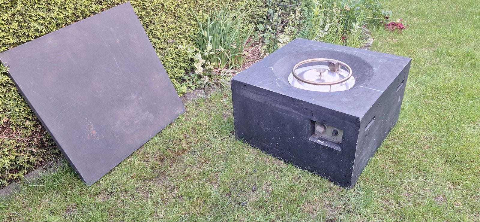 Vuurtafel,  terras heater,, Ophalen