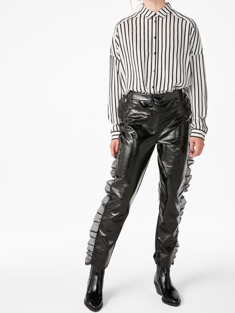 Striped blouse (Monki), Kleding | Dames, Blouses en Tunieken, Zwart, Nieuw, Ophalen of Verzenden, Monki