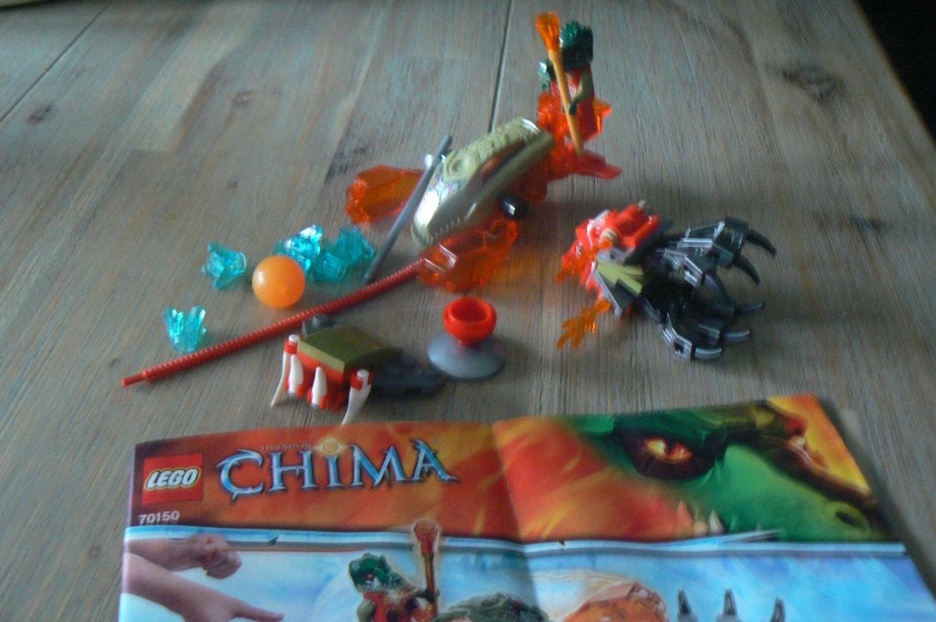 Te koop: Lego Chima 11 stuks met boekjes, Ophalen of Verzenden, Gebruikt, Inclusief instructies, Lego