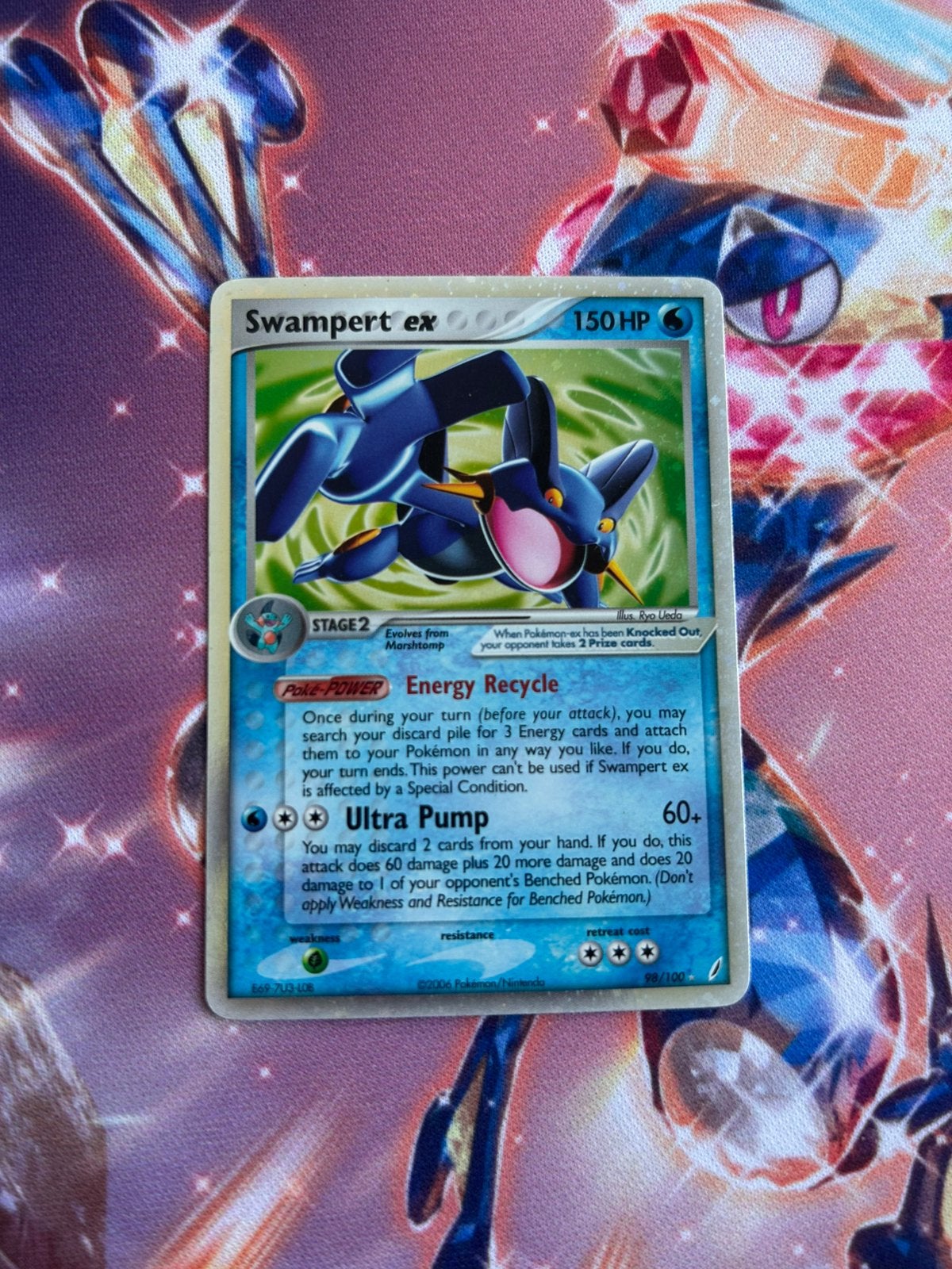 Swampert ex. Pokemon, Ophalen of Verzenden, Zo goed als nieuw