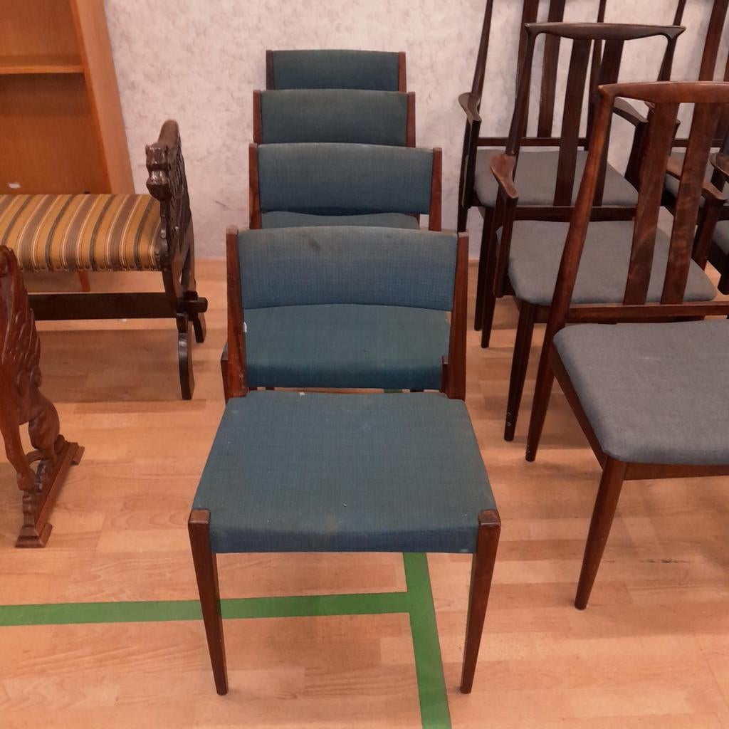 Retro stoelen, Huis en Inrichting, Ophalen, Gebruikt, Twee