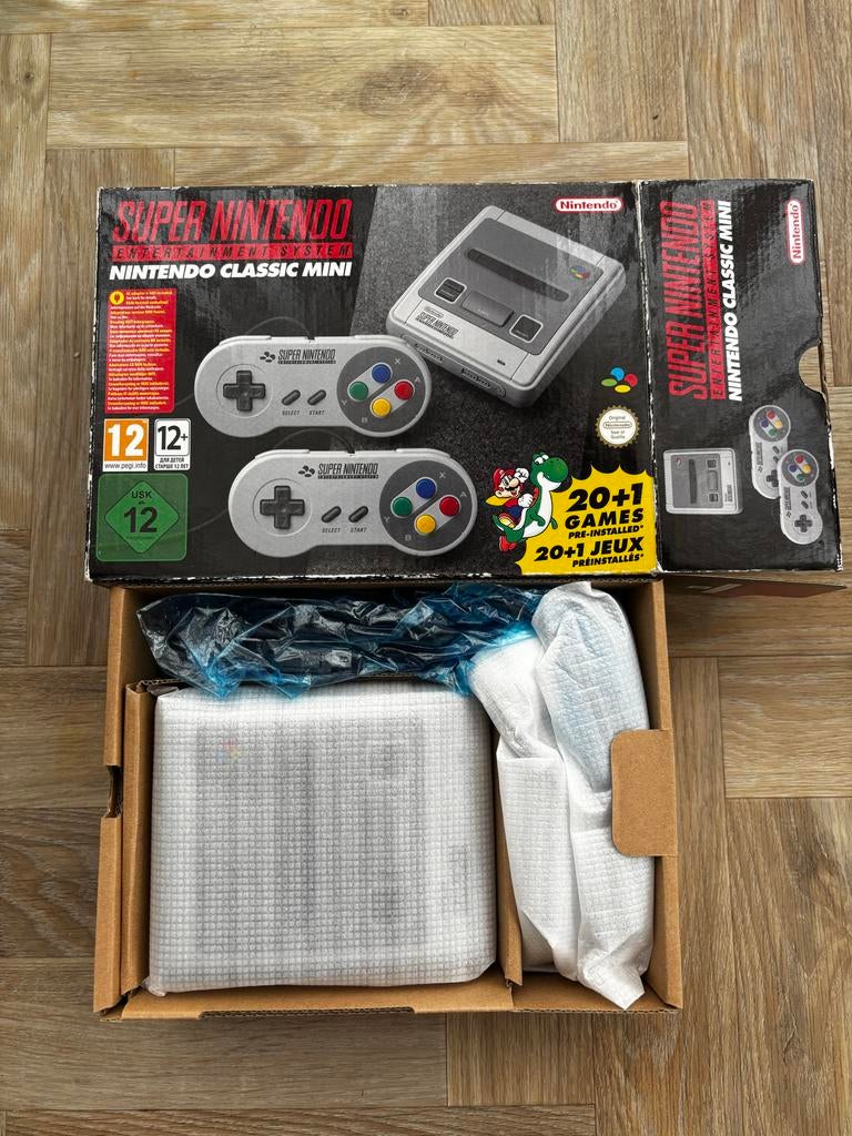 Nieuw in doos! Super Nintendo Classic Mini Console, Spelcomputers en Games, Spelcomputers | Nintendo Super NES, Ophalen of Verzenden