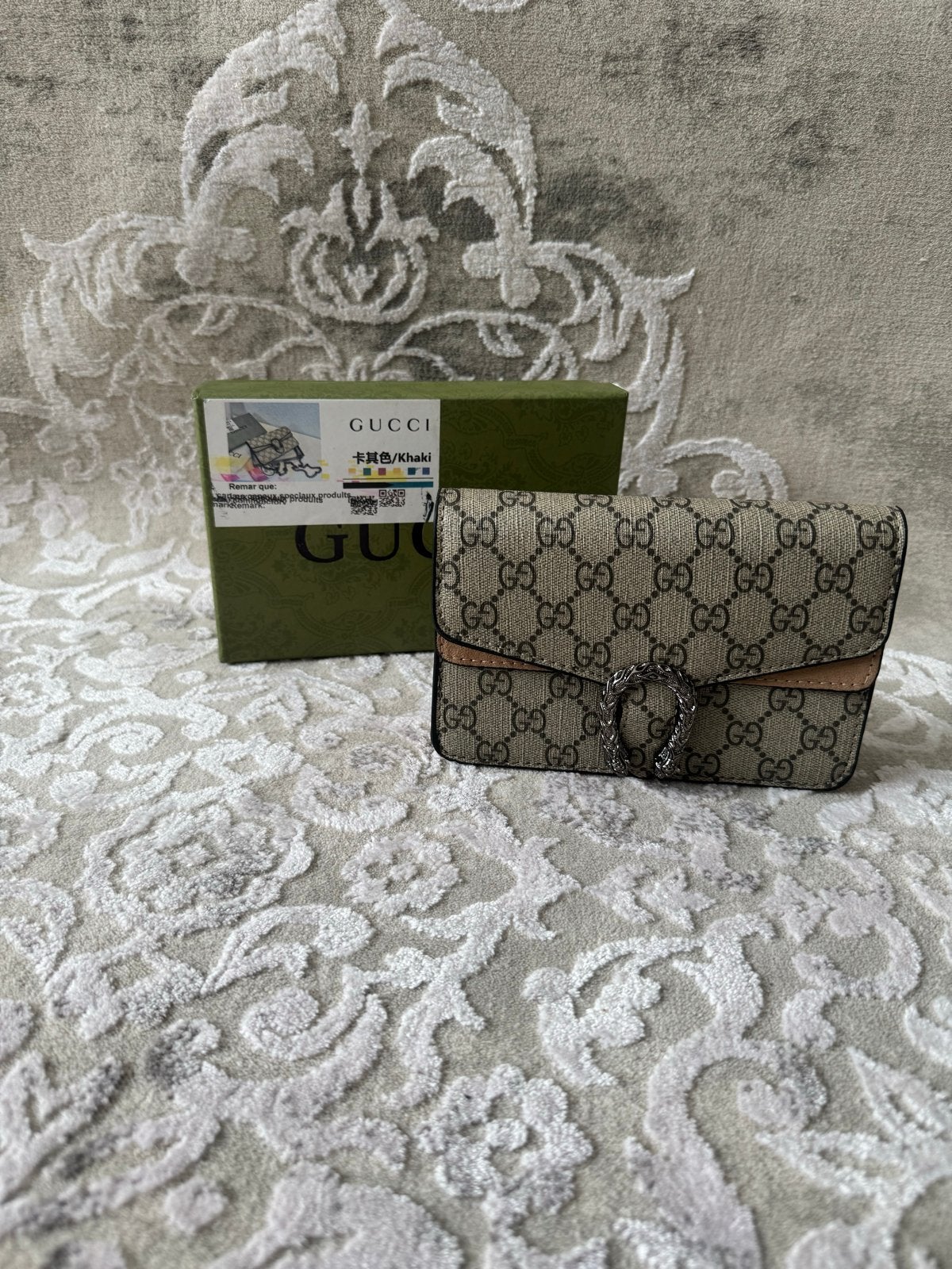 Gucci Dionysus Super Mini Tasje - Zo goed als nieuw, Ophalen of Verzenden, Zo goed als nieuw, Beige, Avondtasje