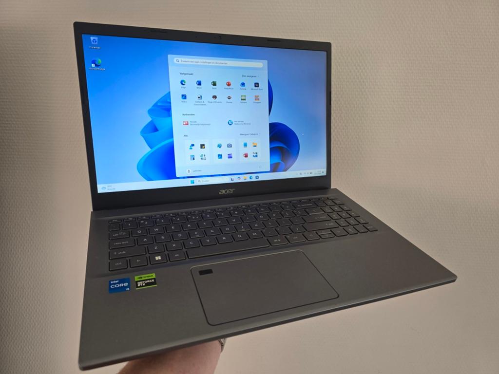 Acer aspire 5 | RTX 2050 | 16GB / 512GB SSD / i5-1235u, Met videokaart, 2 tot 3 Ghz, Intel i5 1235U th 12 gen, Zo goed als nieuw
