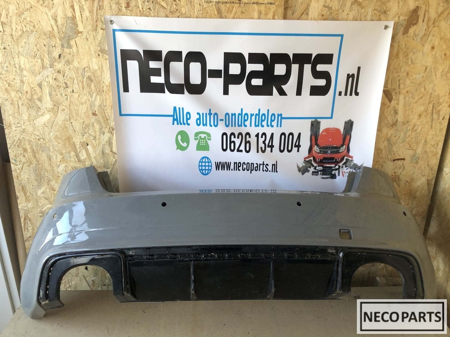 Audi A3 8V RS3 bumper achterbumper 4xpdc origineel van, Gebruikt, -, -, Achter