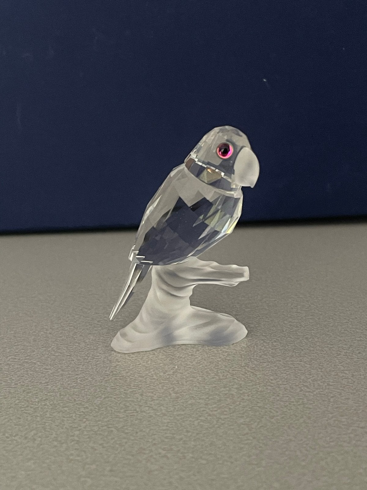 Swarovski Kristallen Papegaai Beeldje, Verzamelen, Swarovski, Ophalen, Zo goed als nieuw, Figuurtje