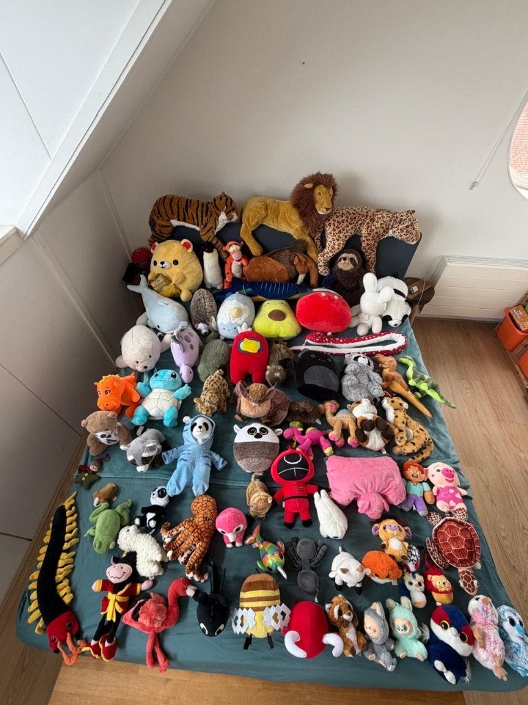 Plushy Toys, Kinderen en Baby's, Speelgoed | Knuffels en Pluche, Ophalen, Zo goed als nieuw, Overige typen