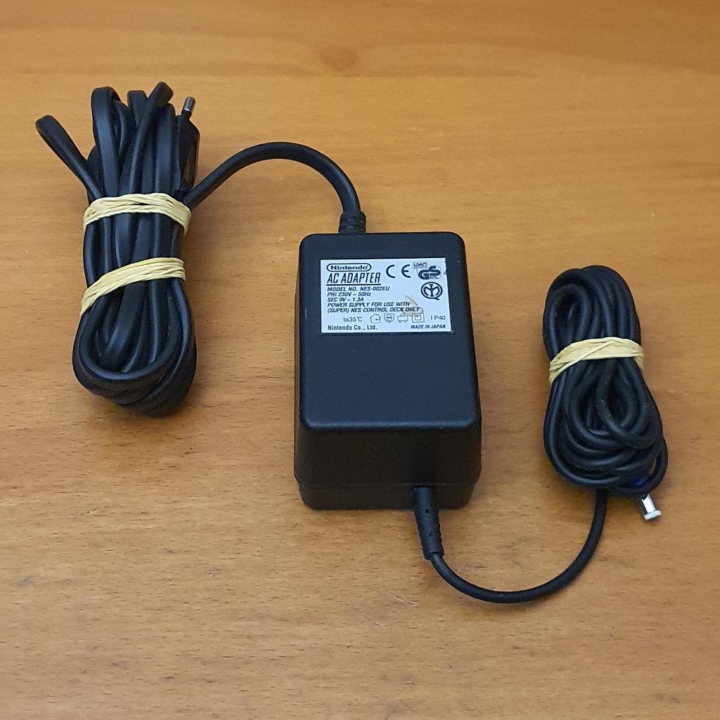 Originele NES & SNES AC-Adapter Stroomkabel, Spelcomputers en Games, Games | Nintendo NES, Gebruikt, Avontuur en Actie, 1 speler