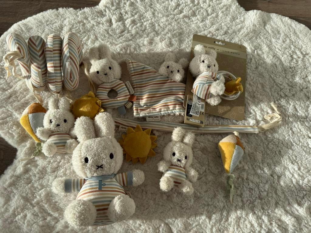 Complete Nijntje X Little Dutch Sunny Stripes Set, Kinderen en Baby's, Speelgoed | Babyspeelgoed, Zo goed als nieuw, Overige typen
