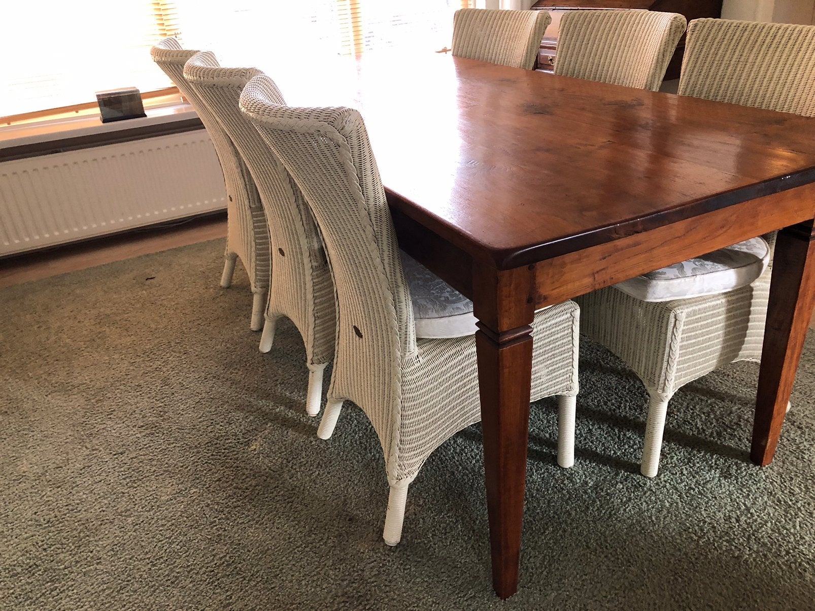 Eetkamer Stoelen met kussens, Vincent Sheppard,  Lloyd Loom, Huis en Inrichting, Ophalen of Verzenden, Zo goed als nieuw