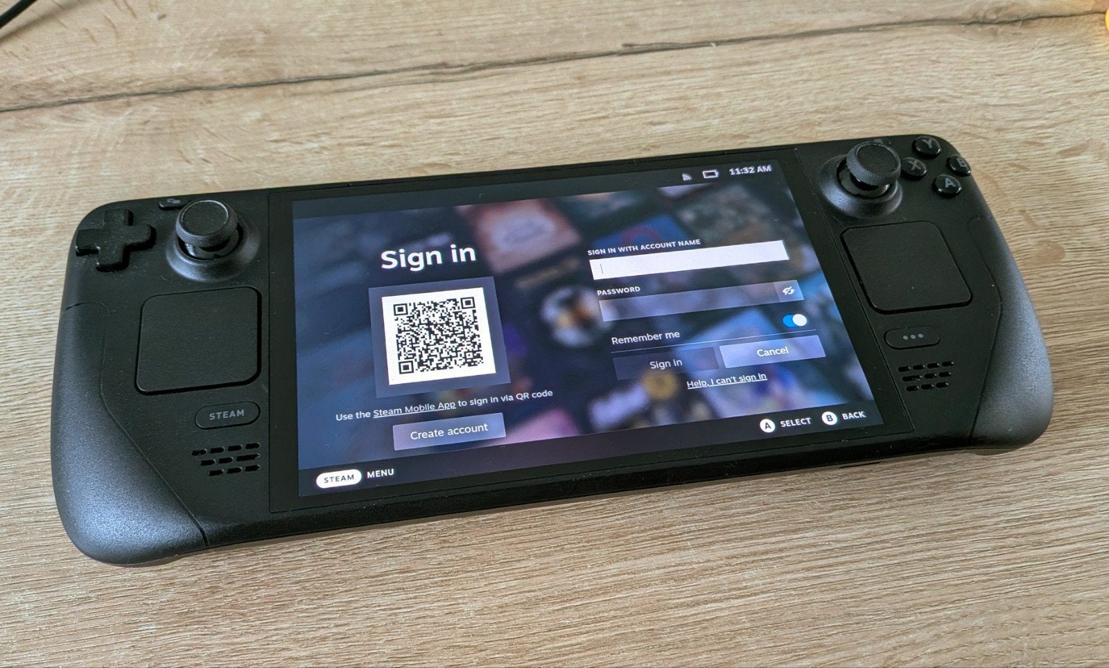 Steam Deck OLED 512 GB + tv/charging dock + thumbstick, Spelcomputers en Games, Ophalen, Valve, Zo goed als nieuw