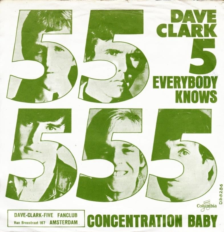 1967    Dave Clark Five                 Everybody Knows , Verzenden, 7 inch, Single, Zo goed als nieuw