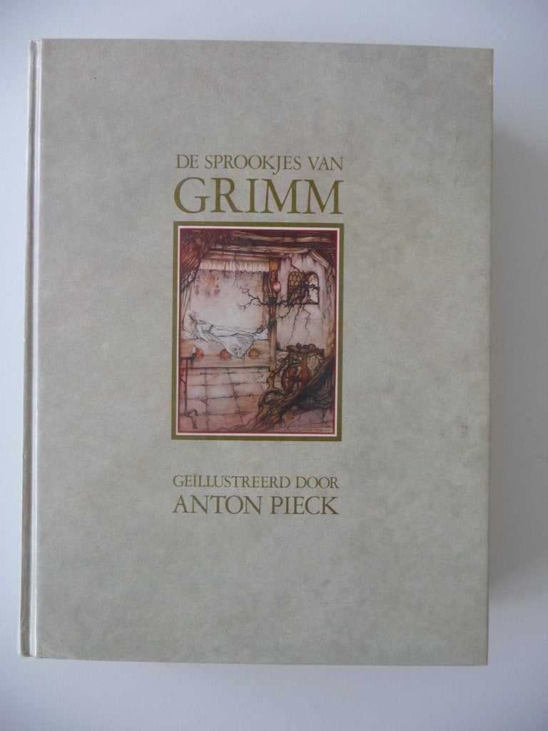 sprookjesboek - DE SPROOKJES VAN GRIMM - Illustratie A.PIECK, Boeken, Sprookjes en Fabels, Ophalen of Verzenden, Gelezen, M.M. de Vries-Vogel