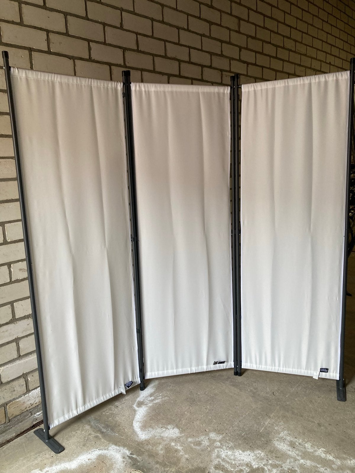 Opvouwbare Scheidingswand Tuin/Balkon - Wit (170x165 cm), Tuin en Terras, Ophalen, Gebruikt, Overige materialen, 150 tot 200 cm
